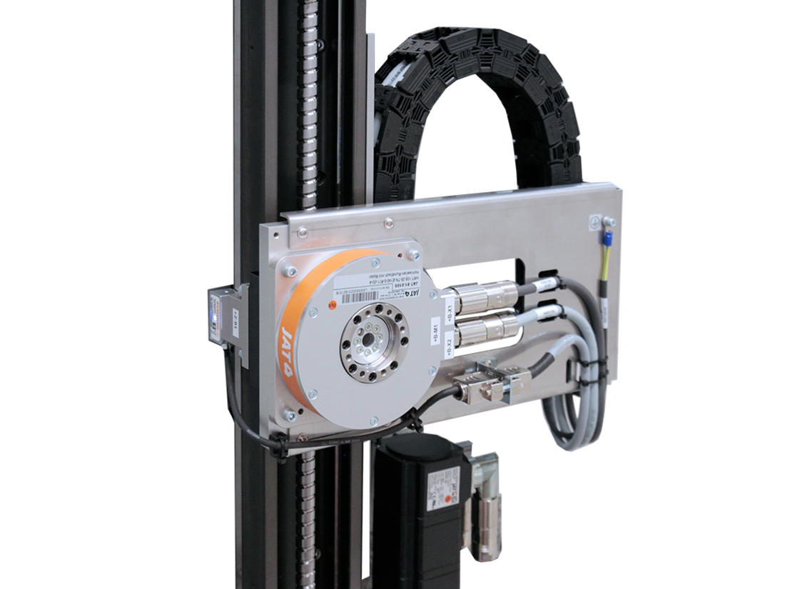 CFK-Portalmodul auf Granitbasis, ausgestattet mit JAT FAST4 Positioniersystem