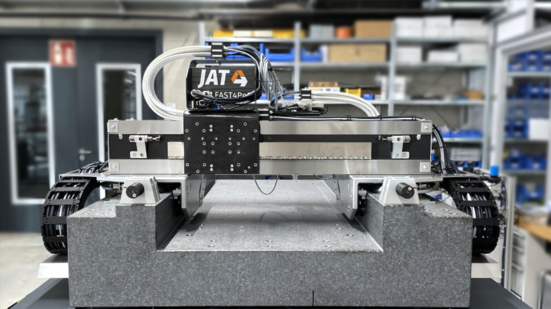 JAT Air-Bearing Gantry-System with CFRP Axes